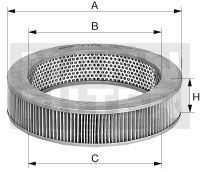 C 32 293 AIR FILTER MANN FILTER