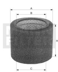 C 37 820/1 AIR FILTER MANN FILTER