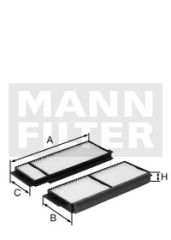 CU 22001-2 CABIN FILTER MANN FILTER