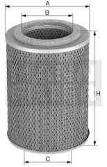 H 28 545 OIL FILTER MANN FILTER