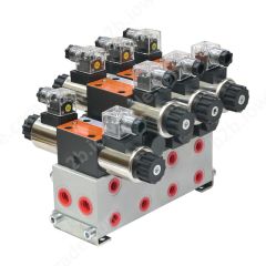 ALBL-6-A-4-C(160bar)/01-C/3xMCV-AB/3x03-C-12VDC MANIFOLD VALVE (CETOP 3)