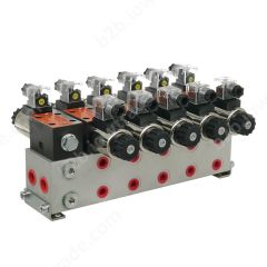 ALBL-6-A-6-C(160bar)/02-E/5x01-C-12VDC BLOK ZAWOROWY (CETOP 3)