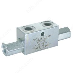 POC-2-1/4 DOUBLE PILOT CHECK VALVE