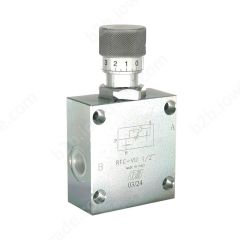 RFC-VU 1/2" FLOW CONTROL VALVE