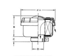 PI 0121 SM-L HYDRAULIC BREATHER FILTER FILTRATION GROUP