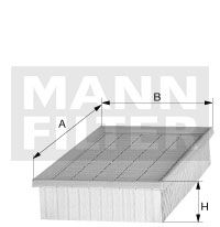 C 22 038 ВОЗДУШНЫЙ ФИЛЬТР MANN FILTER