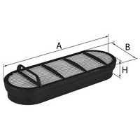 CF 2120 ВОЗДУШНЫЙ ФИЛЬТР MANN FILTER