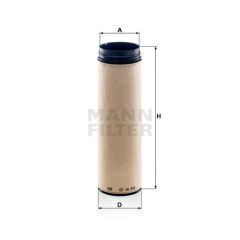 CF 16 002 AIR FILTER MANN FILTER