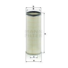 CF 19 006 x AIR FILTER MANN FILTER