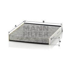 CUK 2240 AIR FILTER MANN FILTER