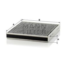 CUK 2246 AIR FILTER MANN FILTER