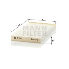 CU 15 001 AIR FILTER MANN FILTER