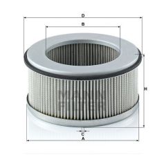 CU 1836/1 AIR FILTER MANN FILTER