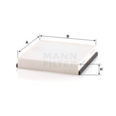 CU 1931-2 AIR FILTER MANN FILTER