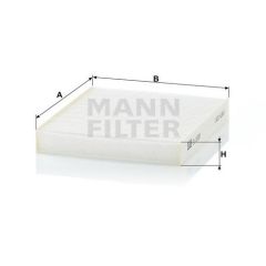 CU 19 001 AIR FILTER MANN FILTER