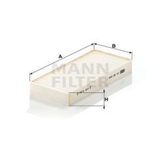 CU 22 009-2 AIR FILTER MANN FILTER