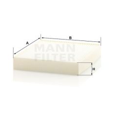 CU 28 009 FILTR KABINOWY MANN FILTER