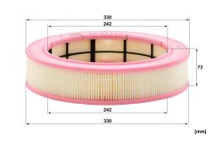 CU 33 128 FILTR POWIETRZA MANN FILTER