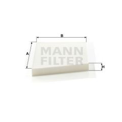 CU 3461 FILTR POWIETRZA MANN FILTER