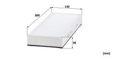 CU 37 003 FILTR KABINOWY MANN FILTER