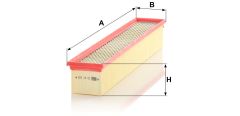 CU 61 225 FILTR POWIETRZA MANN FILTER