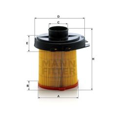 C 1468 AIR FILTER MANN FILTER