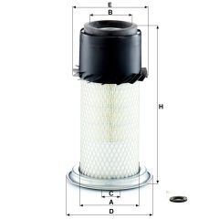 C 1588 ВОЗДУШНЫЙ ФИЛЬТР MANN FILTER