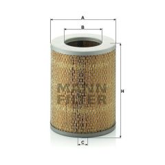 C 16 136 FILTR POWIETRZA MANN FILTER