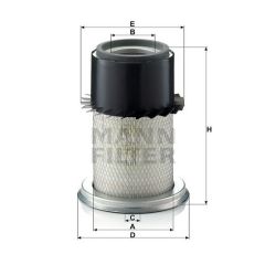 C 16 150 AIR FILTER MANN FILTER