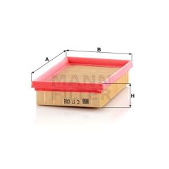 C 17 008 AIR FILTER MANN FILTER