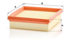 AIR FILTER C 18 021 MANN FILTER
