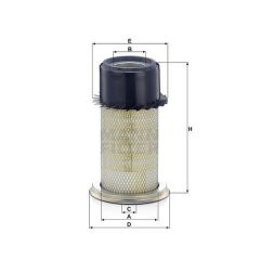 C 21 012 AIR FILTER MANN FILTER
