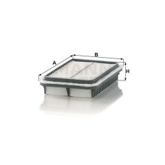 C 23 012 FILTR POWIETRZA MANN FILTER