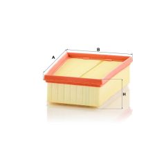 C 24 104 AIR FILTER MANN FILTER