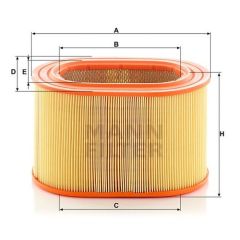 C 24 135 FILTR POWIETRZA MANN FILTER