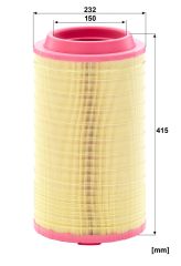 C 24 745/6 FILTR POWIETRZA MANN FILTER