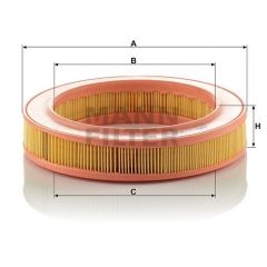 C 2540 FILTR POWIETRZA MANN FILTER