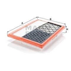 C 25 004 FILTR POWIETRZA MANN FILTER