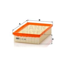 C 25 009 FILTR POWIETRZA MANN FILTER