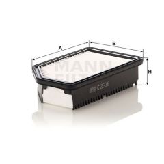 C 25 016 FILTR POWIETRZA MANN FILTER