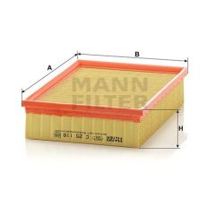 C 25 118 FILTR POWIETRZA MANN FILTER