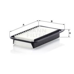 C 26 006 AIR FILTER MANN FILTER