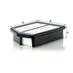 C 26 008 FILTR POWIETRZA MANN FILTER