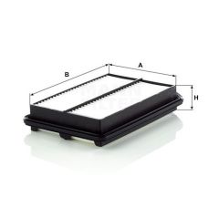 C 27 002 AIR FILTER MANN FILTER