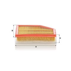 C 27 126 AIR FILTER MANN FILTER