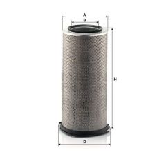 C 27 1581 FILTR POWIETRZA MANN FILTER