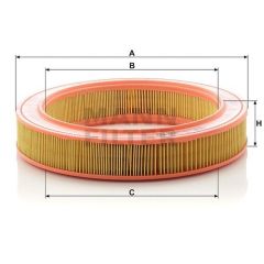 C 2846 FILTR POWIETRZA MANN FILTER