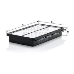 C 28 040 FILTR POWIETRZA MANN FILTER