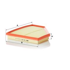 C 28 053 AIR FILTER MANN FILTER