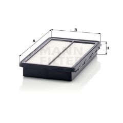 C 30 027 AIR FILTER MANN FILTER